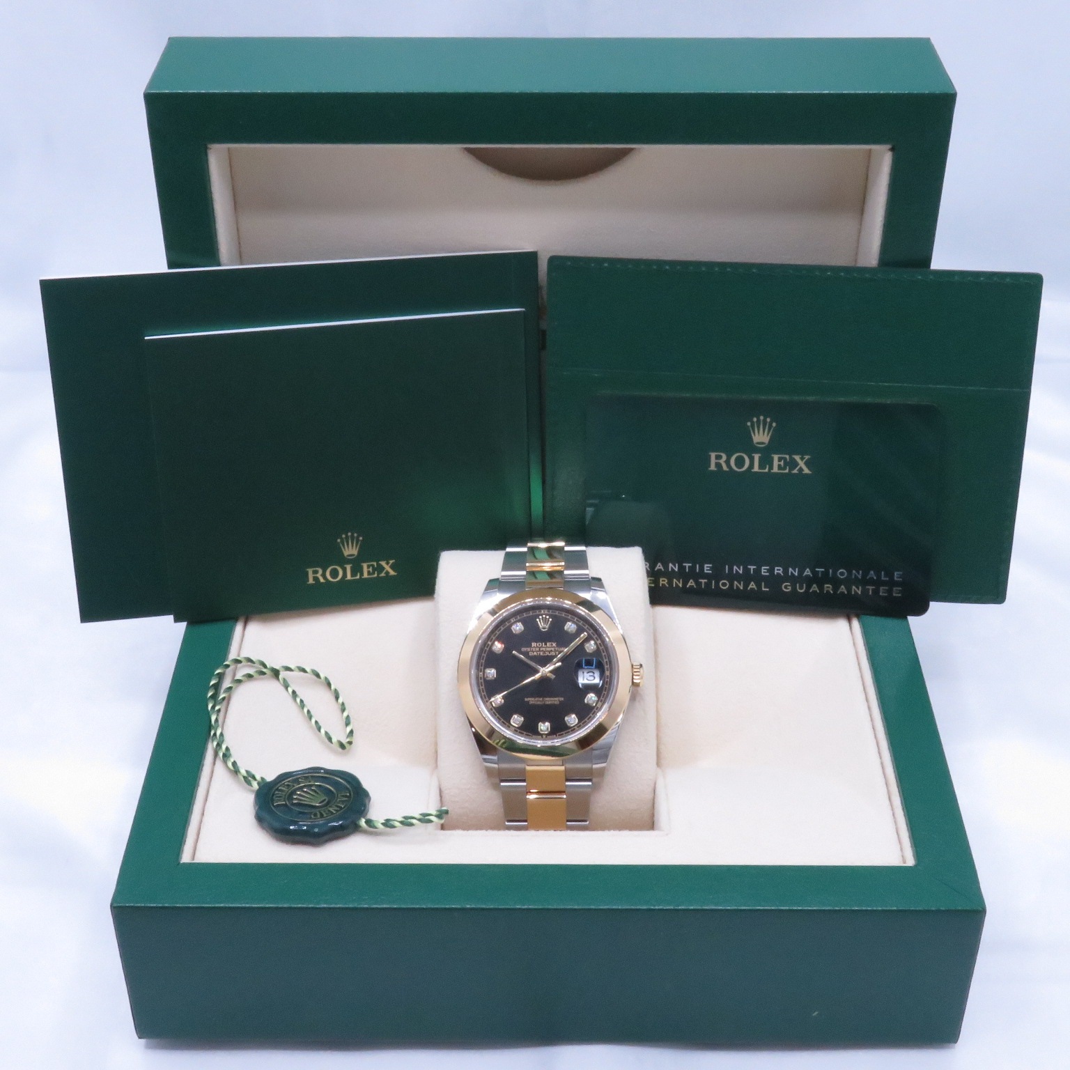 ROLEX(����å���)/�ǥ��ȥ��㥹��41/126303G/�֥�å�/10P������/����������/2023.9��/���A/NAC-99��̾�Ų�Ź��