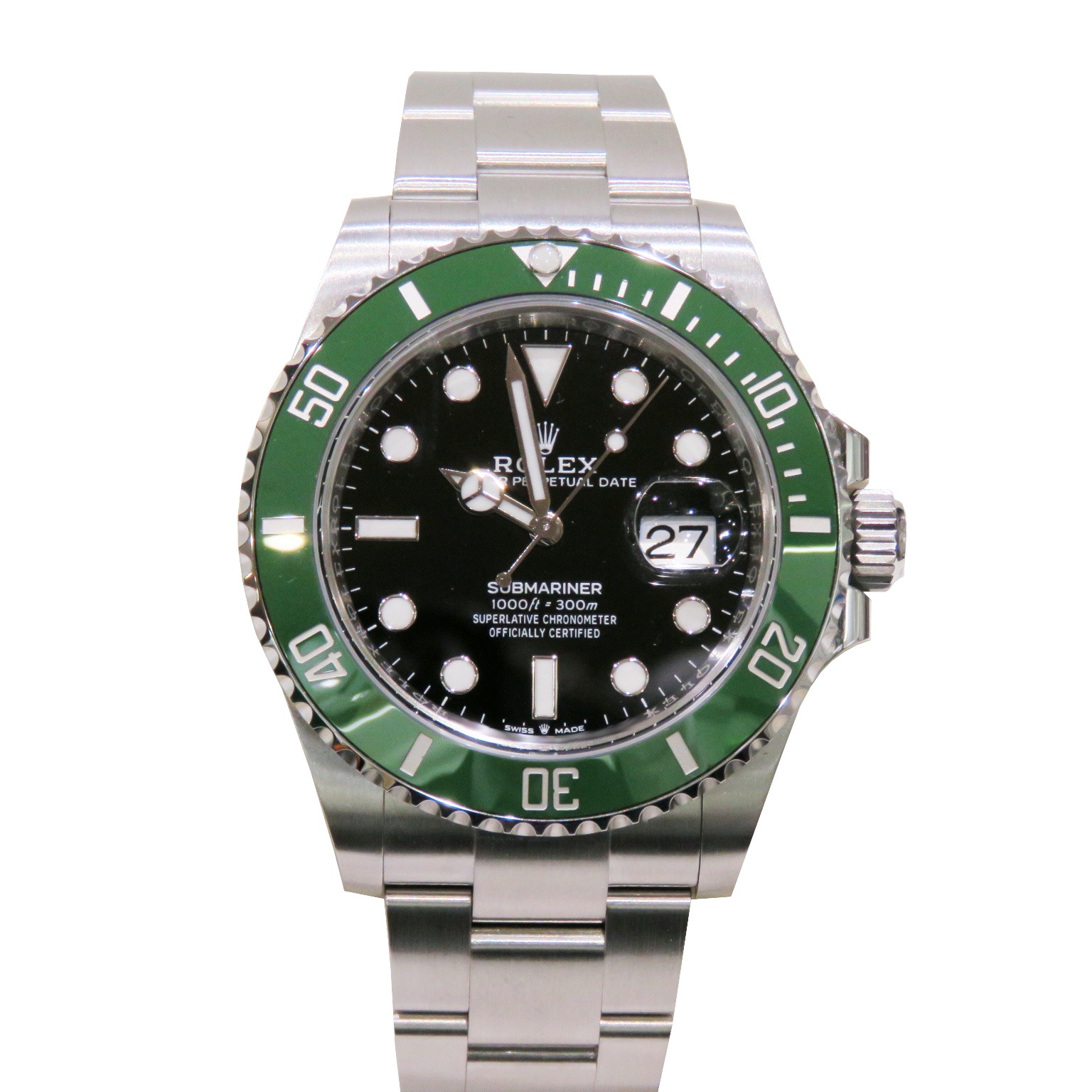 ROLEX (����å���) ���֥ޥ꡼�ʡ��ǥ��� �ӻ��� 126610LV �֥�å� SS ���������� ��°�ʴ��� ̤���� Y-208 ���Ź