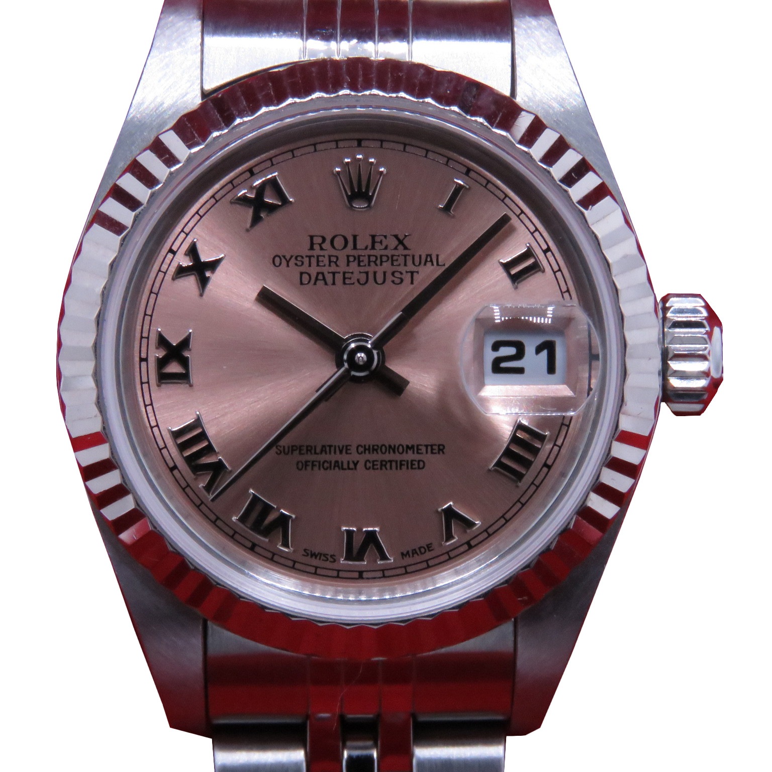 ROLEX(����å���)/�ǥ��ȥ��㥹��/79174/�ԥ󥯥����ޥ�/Y��(2002ǯ)/��������/�������/NAC-516��̾�Ų�Ź��