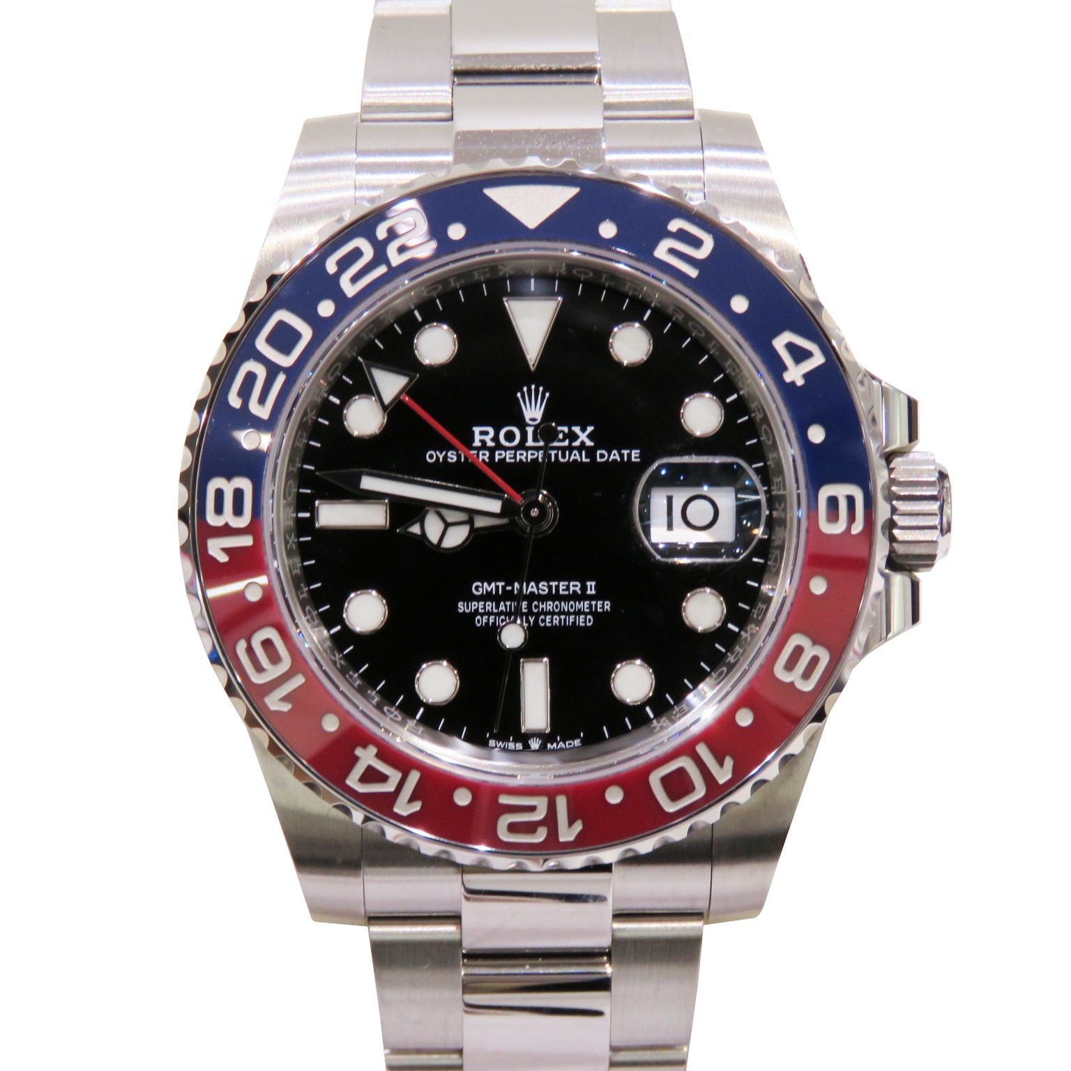C-294 ROLEX (����å���) GMT�ޥ������� �ӻ��� 126710BLRO �֥�å� SS ���������� ��°�ʴ��� ������� ���Ź