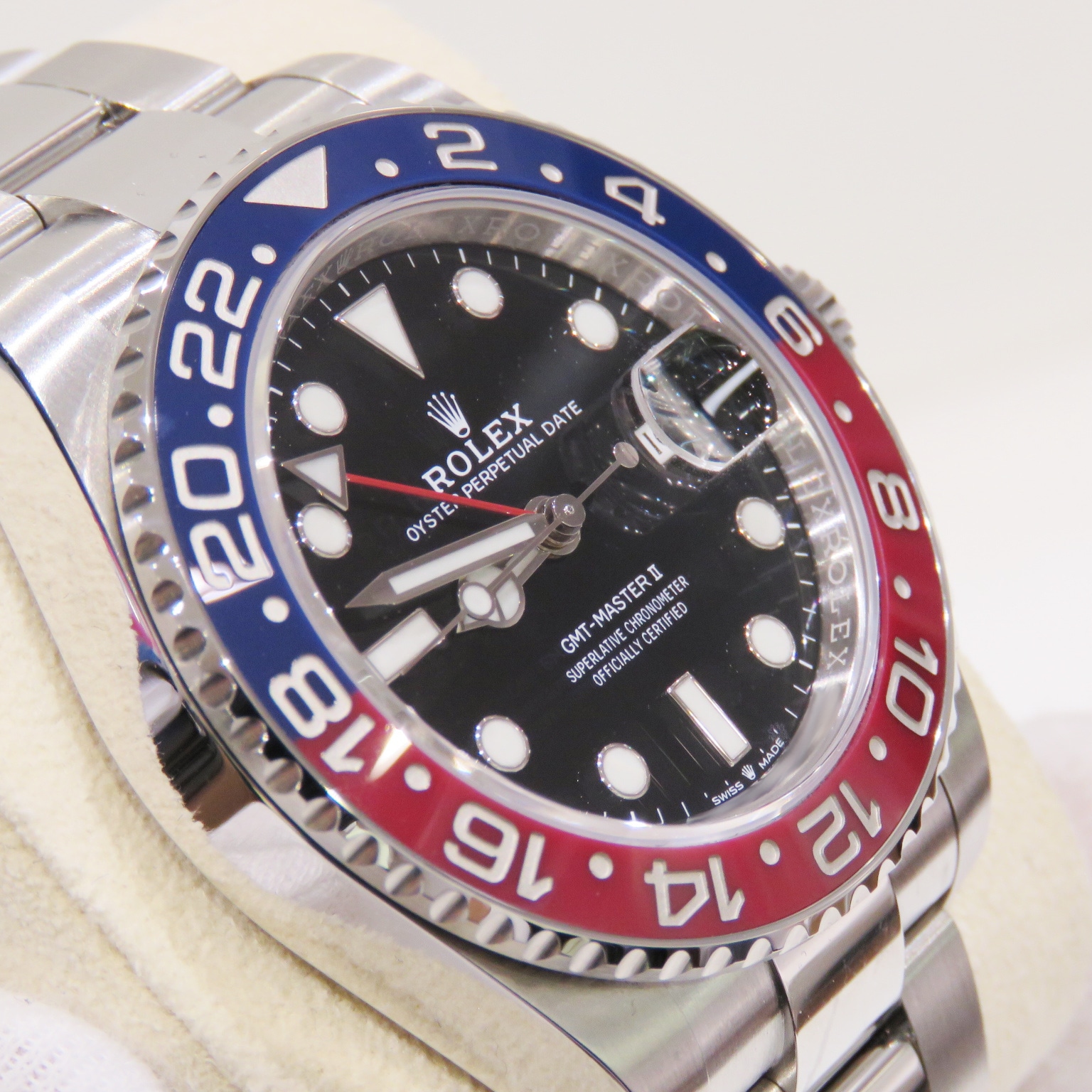 C-294 ROLEX (����å���) GMT�ޥ������� �ӻ��� 126710BLRO �֥�å� SS ���������� ��°�ʴ��� ������� ���Ź