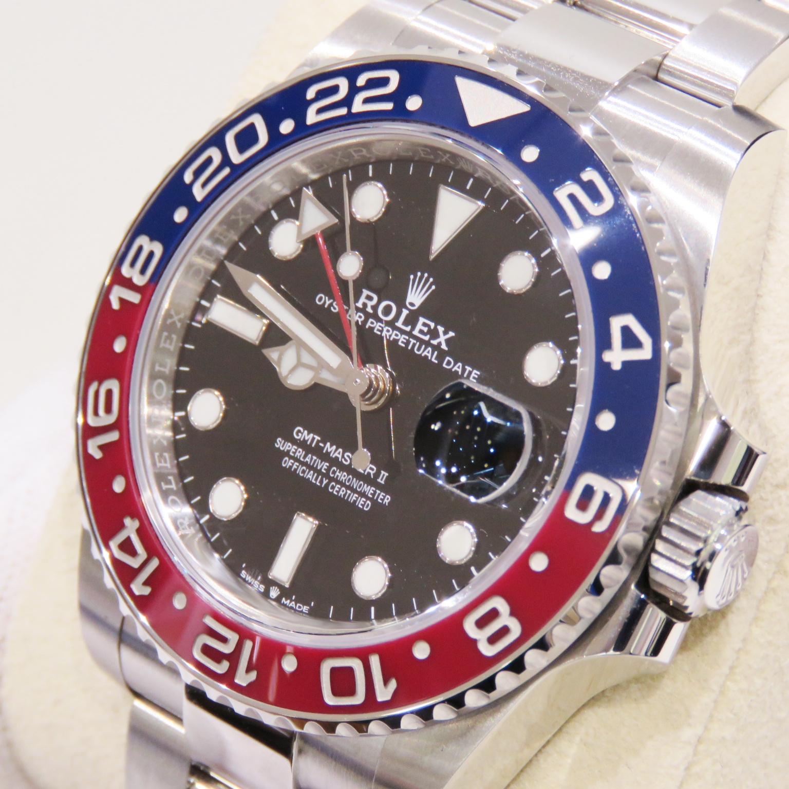 C-294 ROLEX (����å���) GMT�ޥ������� �ӻ��� 126710BLRO �֥�å� SS ���������� ��°�ʴ��� ������� ���Ź