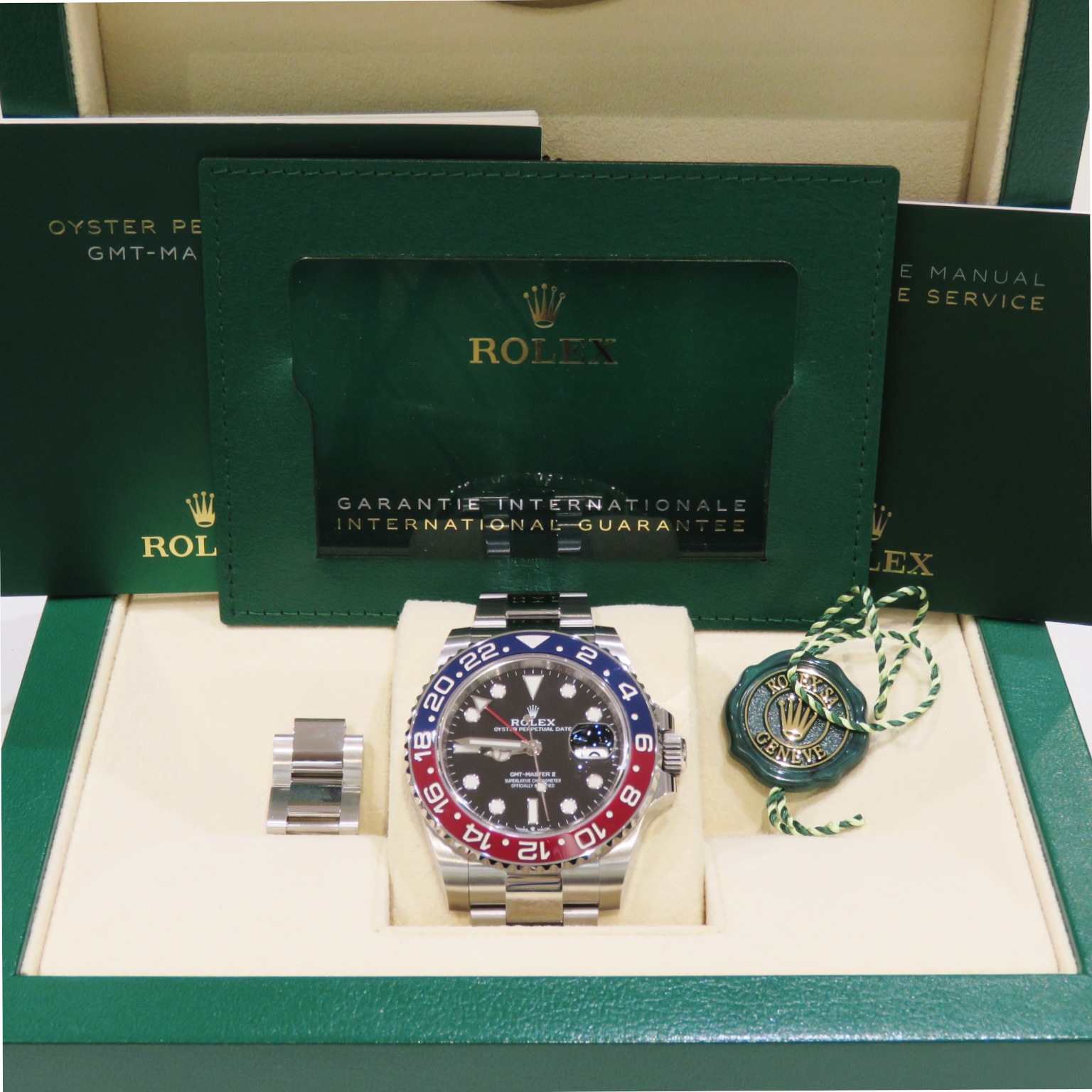 C-294 ROLEX (����å���) GMT�ޥ������� �ӻ��� 126710BLRO �֥�å� SS ���������� ��°�ʴ��� ������� ���Ź