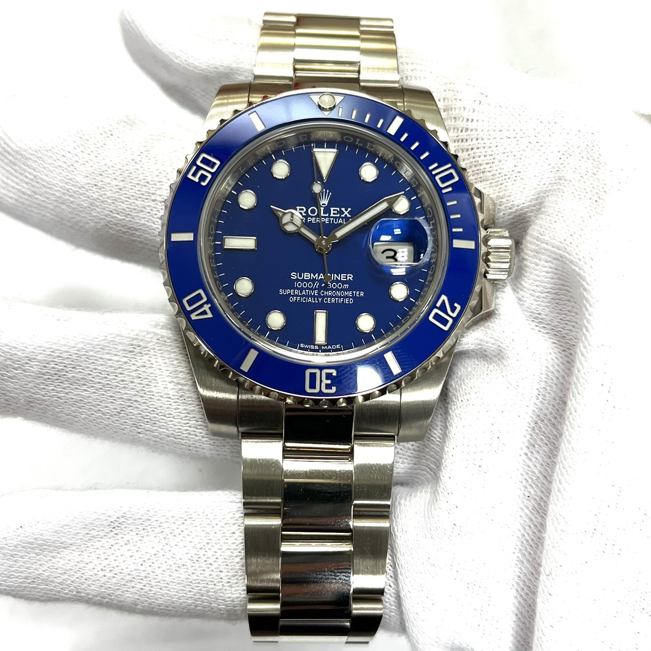 ROLEX (ロレックス) サブマリーナデイト M116619LB ブルー ギャラ無し
