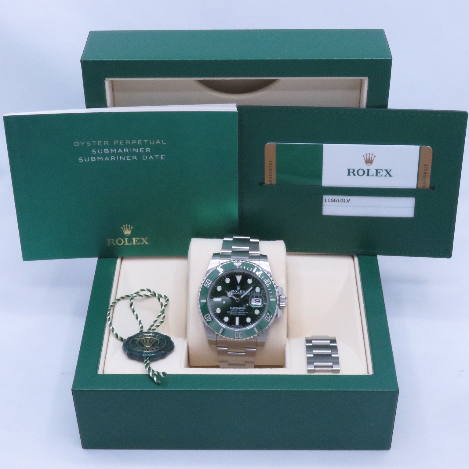 ROLEX(����å���)/���֥ޥ꡼�ʥǥ���/116610LV/���꡼��/�ϥ륯/2018.3��/����OH��2022ǯ/�������/NAC-576��̾�Ų�Ź��