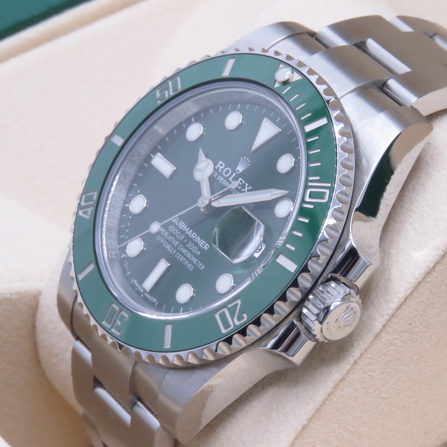 ROLEX(����å���)/���֥ޥ꡼�ʥǥ���/116610LV/���꡼��/�ϥ륯/2018.3��/����OH��2022ǯ/�������/NAC-576��̾�Ų�Ź��