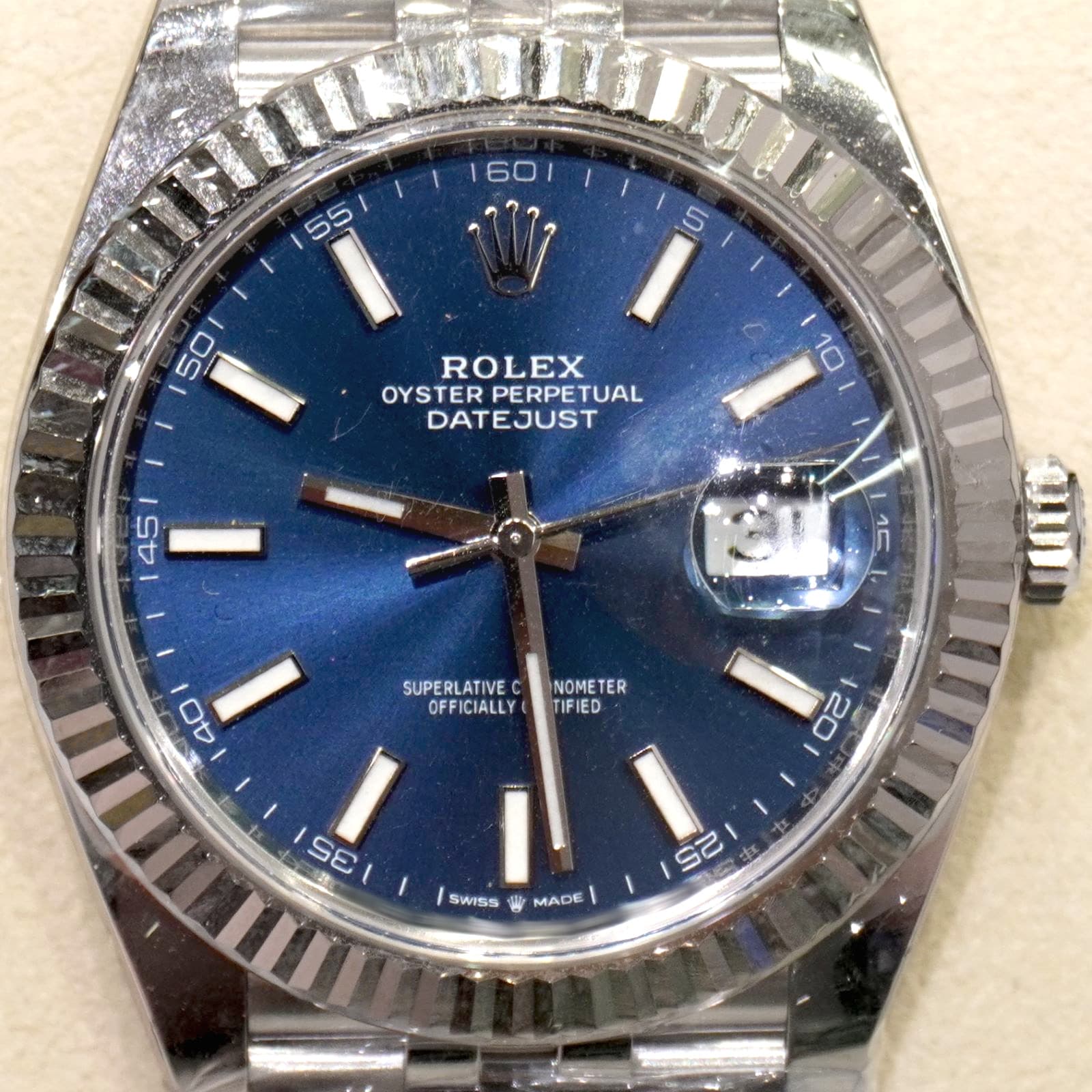 D-026 ROLEX (����å���) �ǥ��ȥ��㥹��41 �ӻ��� 126334 �֥롼 SS/WG ����ӥ꡼ ̤Ĵ�� ��°�ʴ��� ̤���� ���Ź
