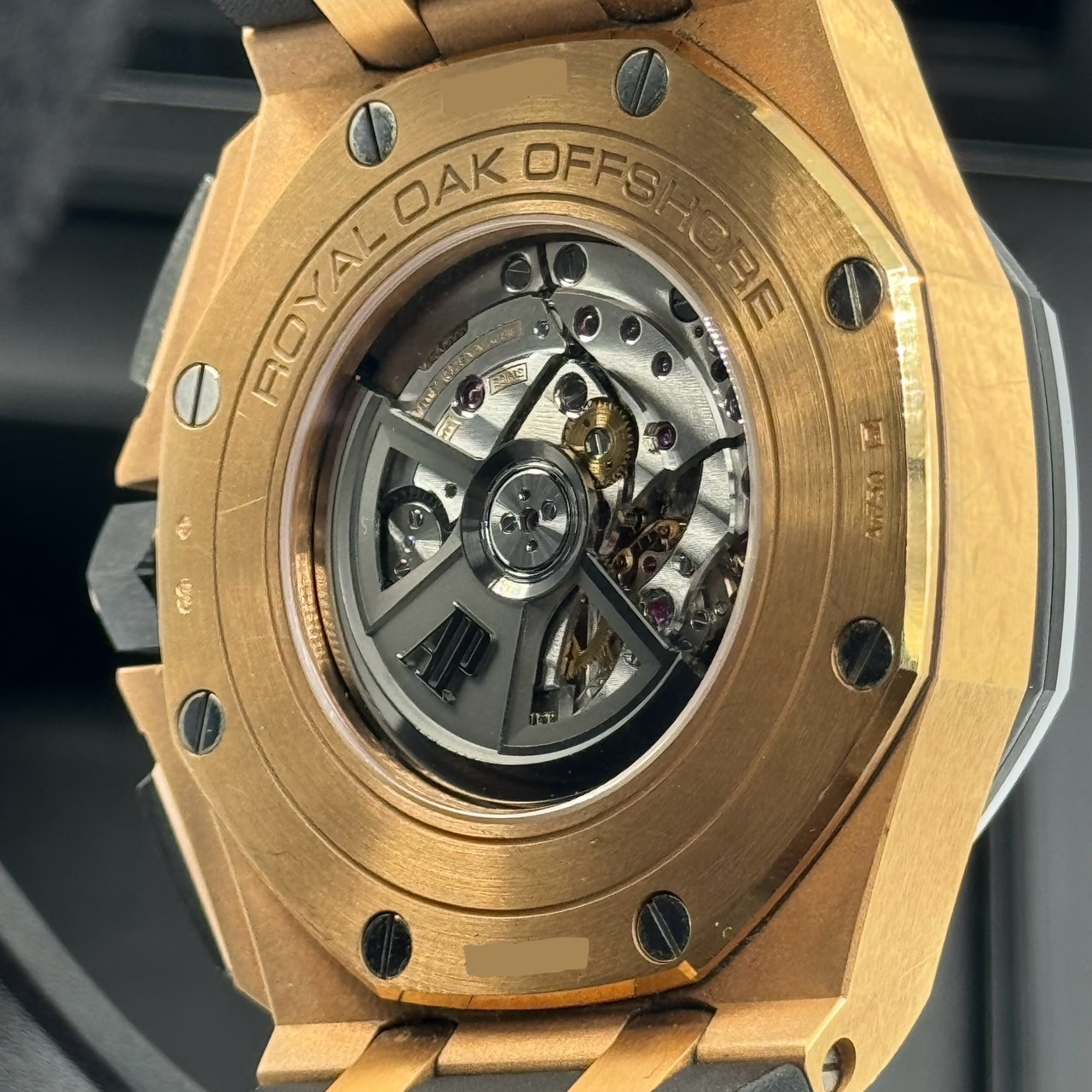 AUDEMARS PIGUET(�����ǥޡ��ԥ�) �����ǥޥԥ� ������륪���� ���ե��祢�����Υ���� 26401RO.OO.A002CA.01 �֥�å� PG�ߥ�С� ����� ���ض�Ź CAT-196 