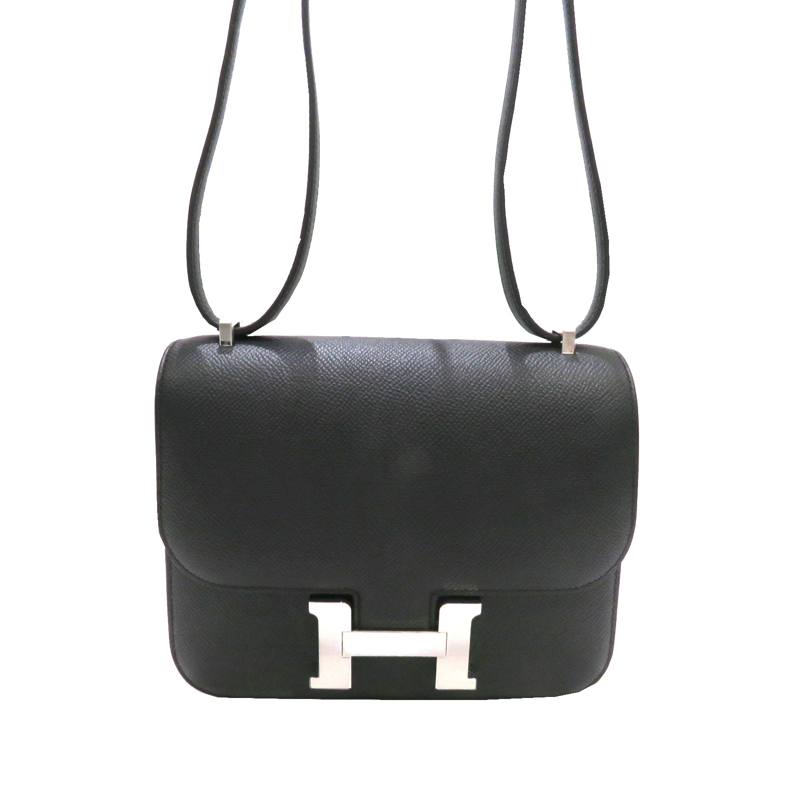 HERMES (エルメス) コンスタンスミニ ショルダーバッグ ブラック