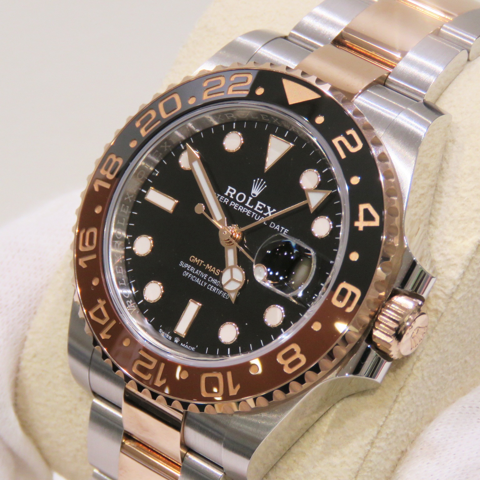 ROLEX (����å���) GMT�ޥ������� �ӻ��� 126711CHNR �֥�å� SS/ERG ���������� ��°�ʴ��� ������� Z-028 ���Ź