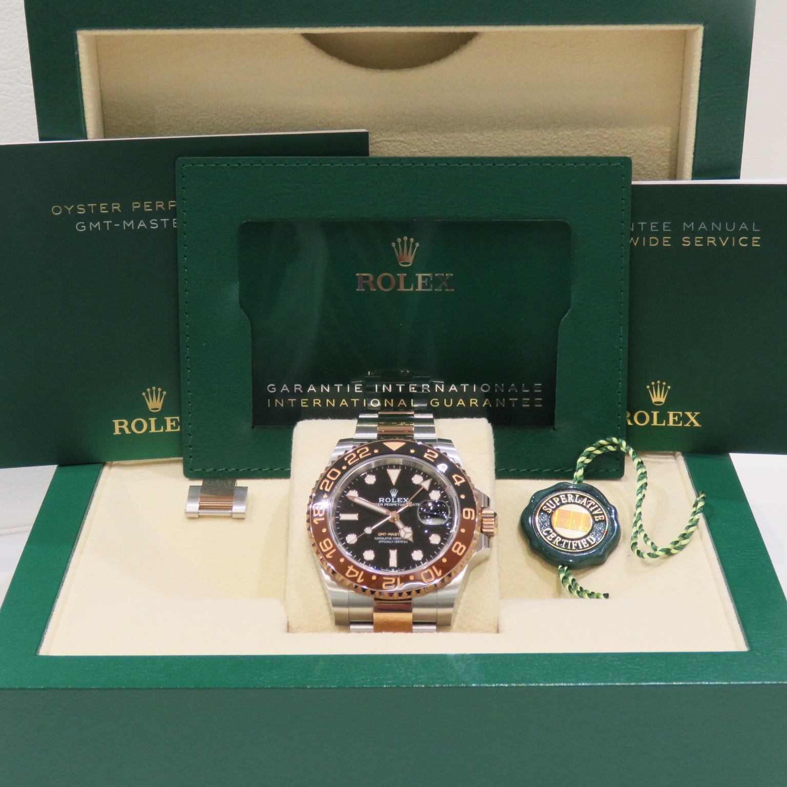 ROLEX (����å���) GMT�ޥ������� �ӻ��� 126711CHNR �֥�å� SS/ERG ���������� ��°�ʴ��� ������� Z-028 ���Ź