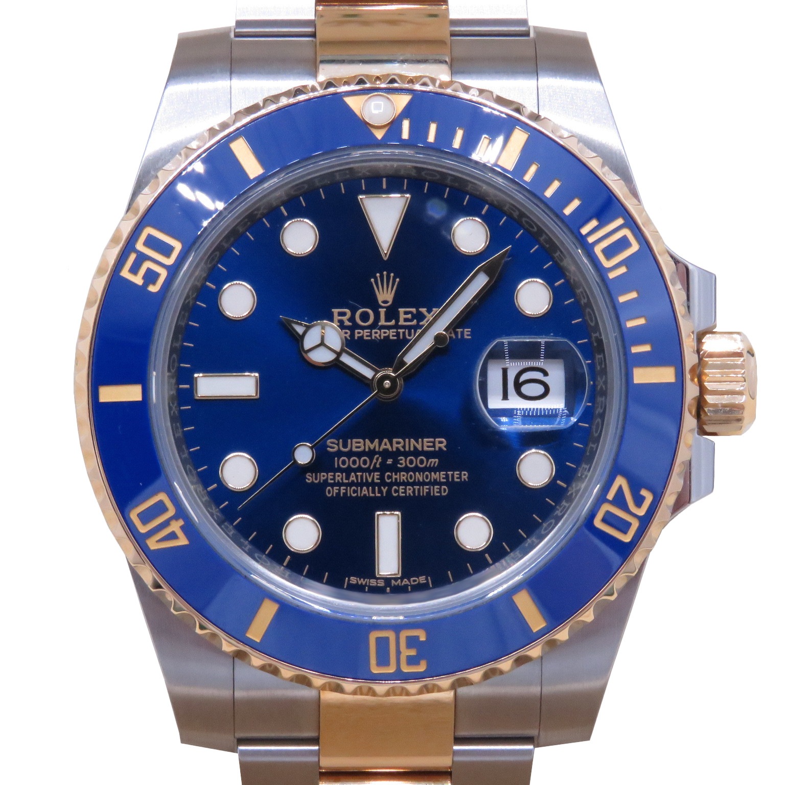 ROLEX(����å���)/���֥ޥ꡼�ʥǥ���/116613LB/�֥롼/2018.11��/�������/NAC-591��̾�Ų�Ź��