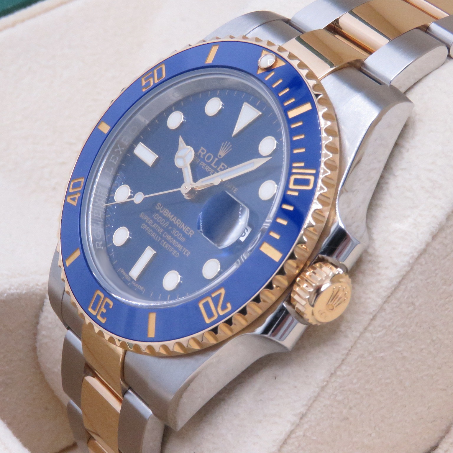 ROLEX(����å���)/���֥ޥ꡼�ʥǥ���/116613LB/�֥롼/2018.11��/�������/NAC-591��̾�Ų�Ź��