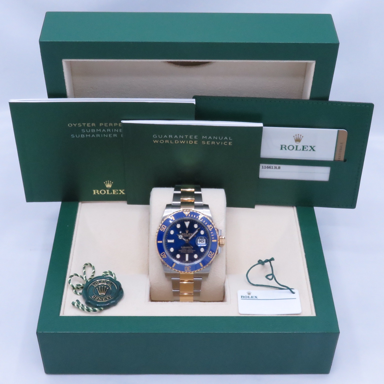 ROLEX(����å���)/���֥ޥ꡼�ʥǥ���/116613LB/�֥롼/2018.11��/�������/NAC-591��̾�Ų�Ź��