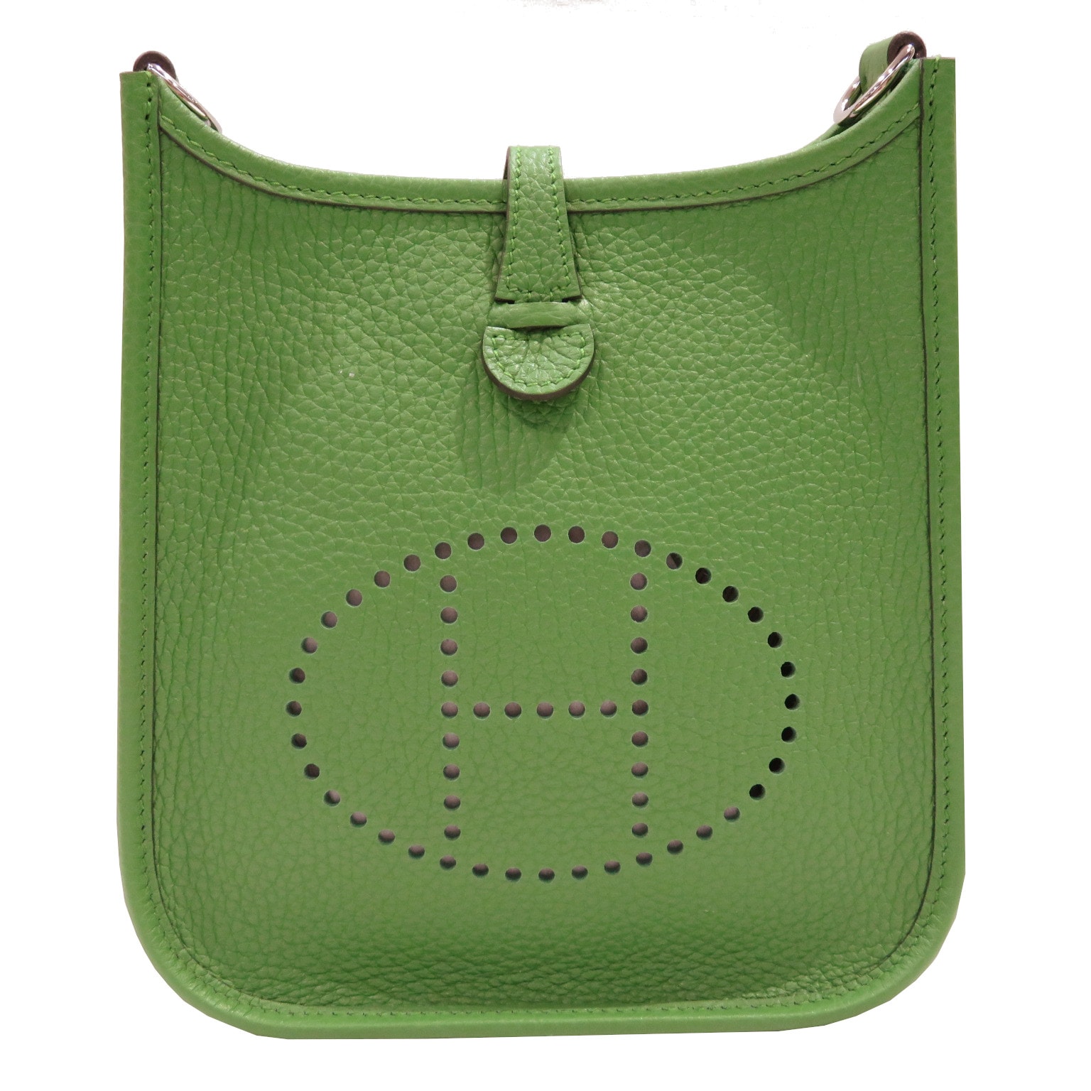 エルメス エヴリンミニ TPM ヴェールユッカ/S金具 ランク NS 未使用品 HERMÈS エルメス エブリンTPM ヴェール