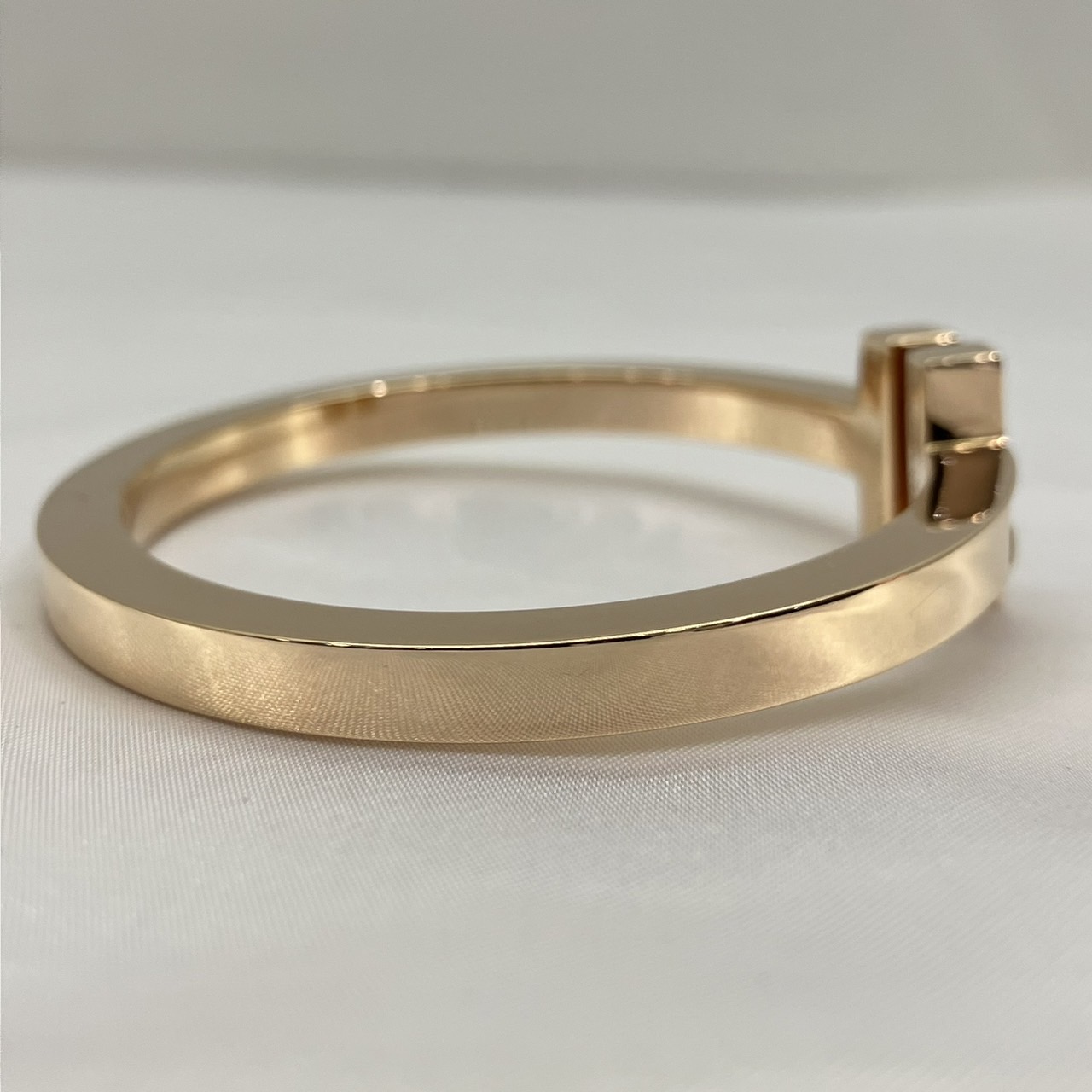 TIFFANY&CO(�ƥ��ե��ˡ�) T���������Х󥰥� �ѥ������������ ������������� �顼��(��16.5��) 32.1g ���AB (����Ź)