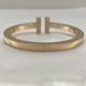 TIFFANY&CO(�ƥ��ե��ˡ�) T���������Х󥰥� �ѥ������������ ������������� �顼��(��16.5��) 32.1g ���AB (����Ź)