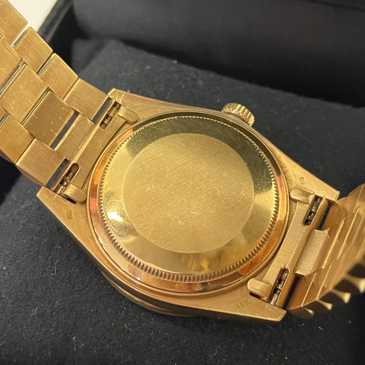 ROLEX(����å���) �ǥ��ǥ��� 18038A �����ѥ� ���٥��롢�֥쥹��åȤˤƥ��ե�����������ɻ��� 1���޷���(�Ӳ����18cm) 8��(1983ǯ) ���饹��I(1984ǯ) ���B��(���饹��ͭ) ���ΤΤ� UH-63 (����Ź)