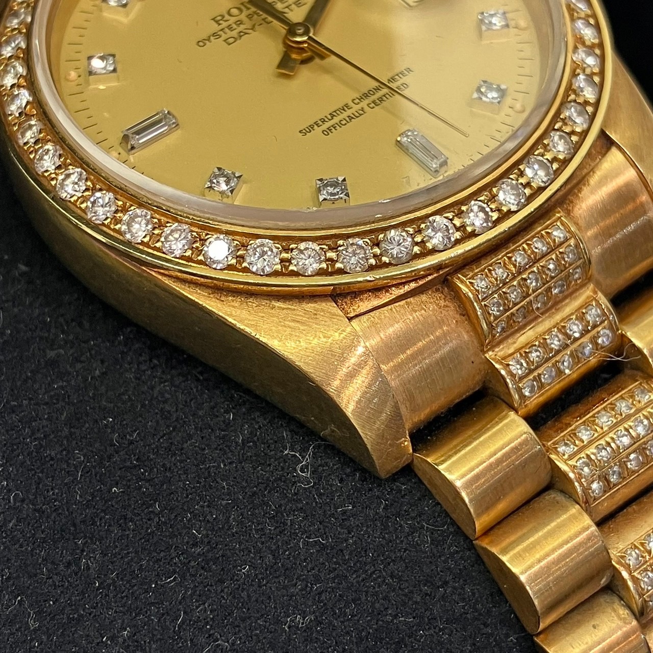 ROLEX(����å���) �ǥ��ǥ��� 18038A �����ѥ� ���٥��롢�֥쥹��åȤˤƥ��ե�����������ɻ��� 1���޷���(�Ӳ����18cm) 8��(1983ǯ) ���饹��I(1984ǯ) ���B��(���饹��ͭ) ���ΤΤ� UH-63 (����Ź)