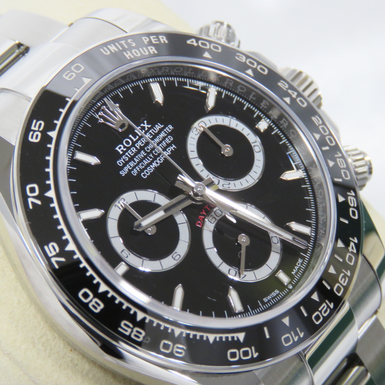 C-249 ROLEX (����å���) �����⥰��եǥ��ȥ� �ӻ��� 126500LN �֥�å� SS ���������� ̤Ĵ�� ��°�ʴ��� ����Ʊ�� ���Ź