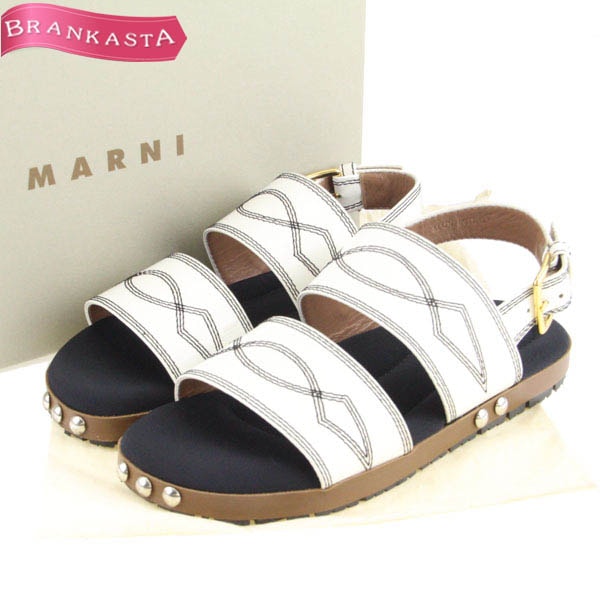 中古】マルニ/MARNI 【定価10万程】 サンダル 靴 レディース 春夏