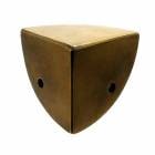 真鍮 アンティークゴールド コーナー金物T011|コーナー金具