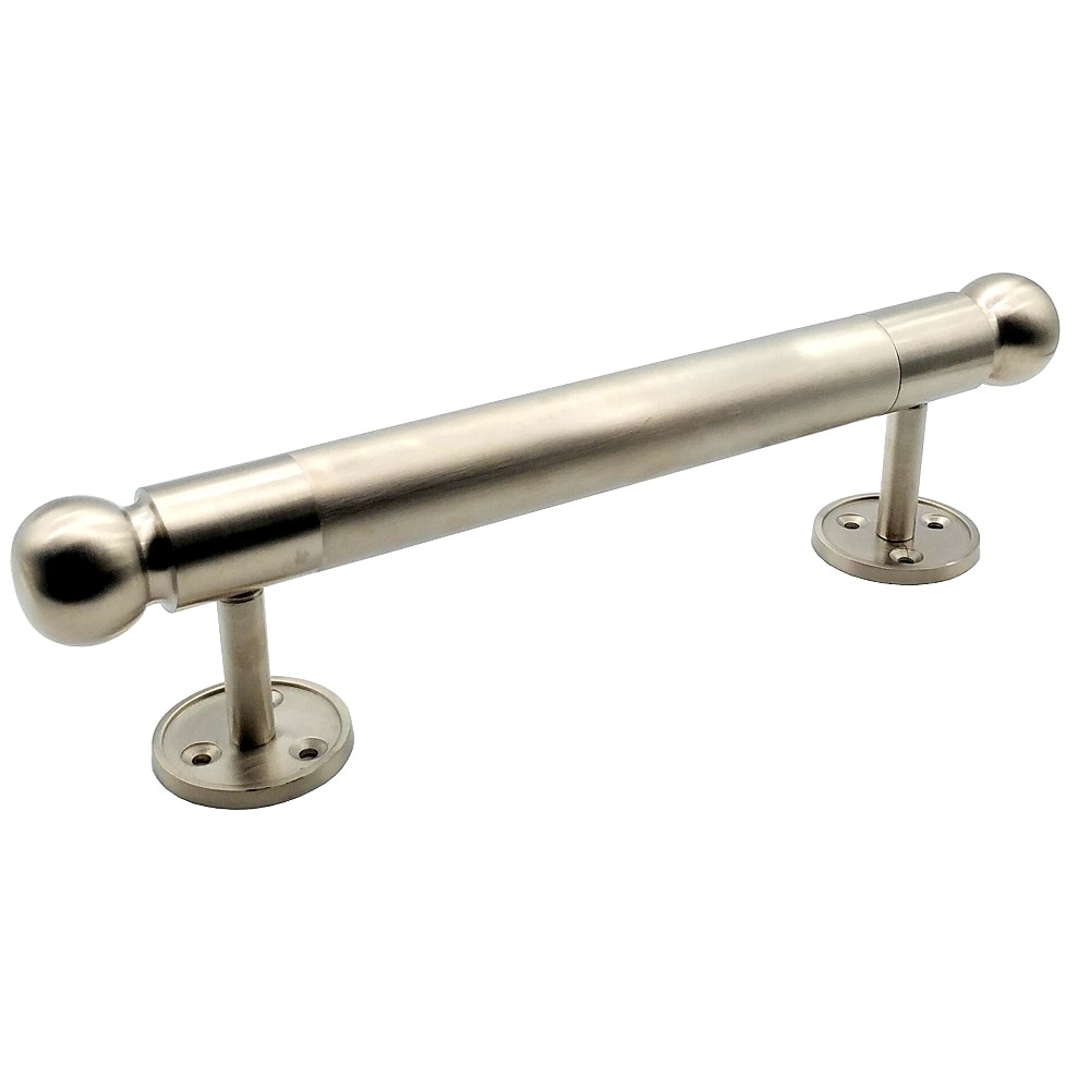 真鍮 マッドシルバー ドアハンドルAC037Psil