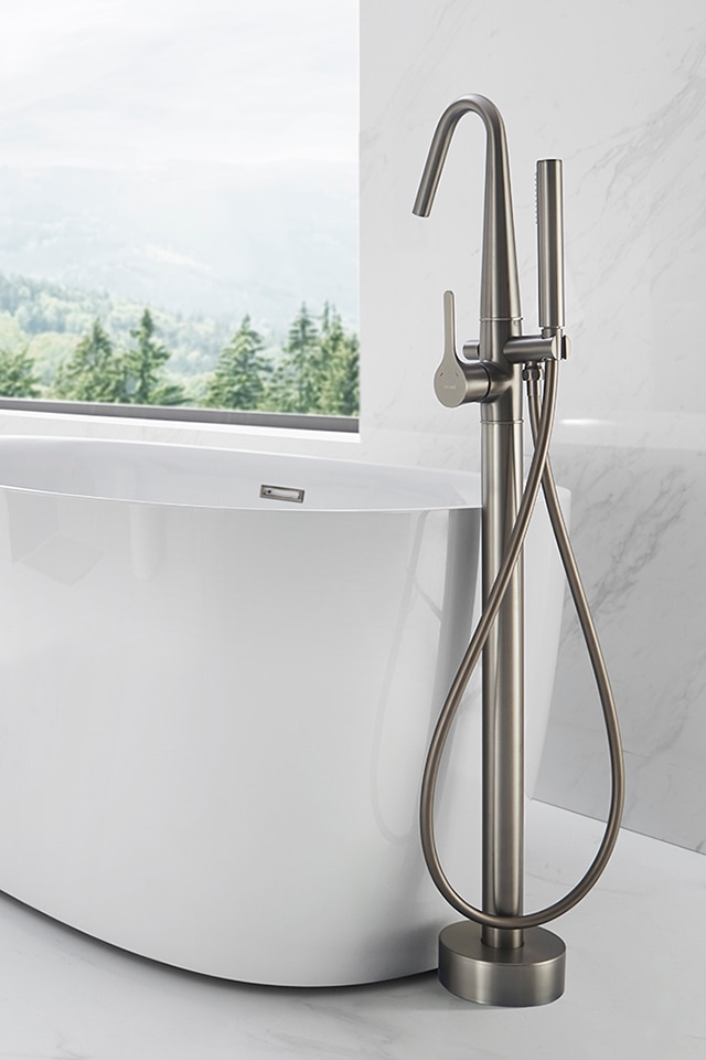 フリースタンディングバス水栓 NF63648Q | 水栓金具,フリー