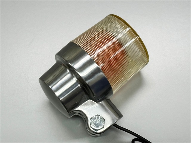 HELLA バーエンドウインカー　アルミ製バフ仕上げ　2個セット　未使用　訳あり CGC黄ばみ・ヨーロピアンウインカー(バフ掛けアルミボデイ)☆2個