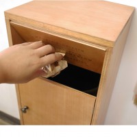 【3割引】おしゃれ分別2段ダストボックス 【定価15,800円】