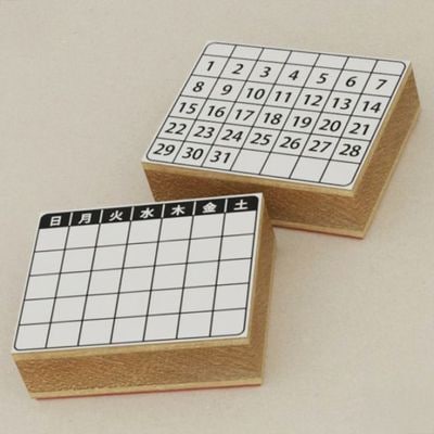 カレンダー 手帳用 スタンプ 
