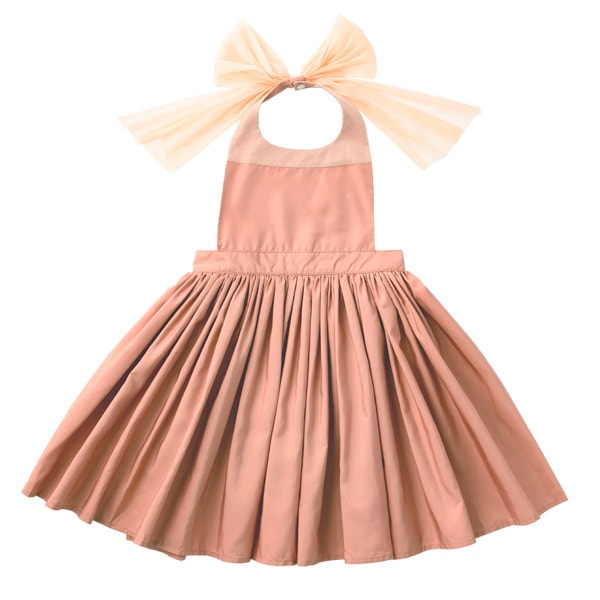 MARLMARL エプロン ブーケット for Kids (100-110cm) / ピオニー