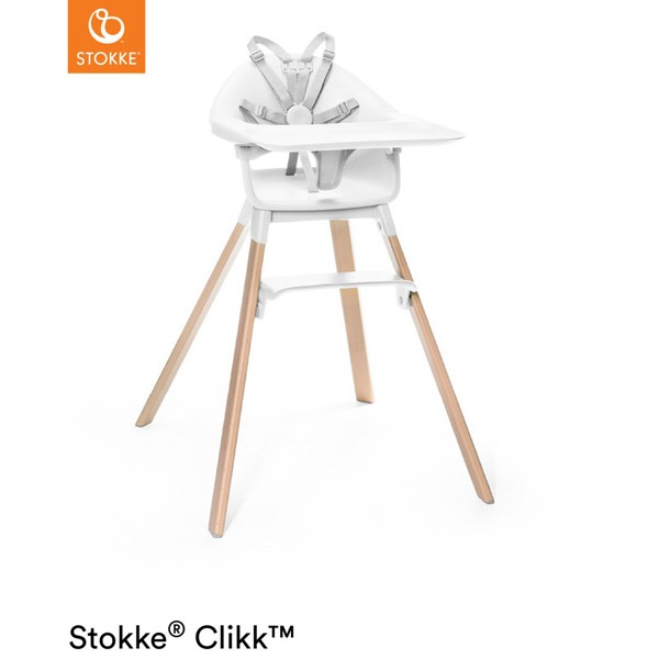 STOKKE ストッケ クリックホワイト 美品 STOKKE クリック / ホワイト ｜ ストッケ ｜ ブリベビ BrilliantBaby 本店