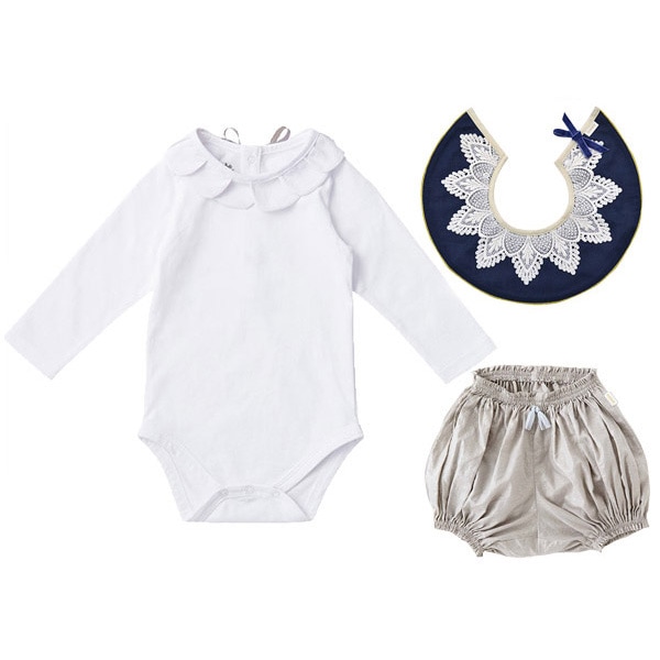 MARLMARL（マールマール） × ブリベビ 3点セット（スタイ