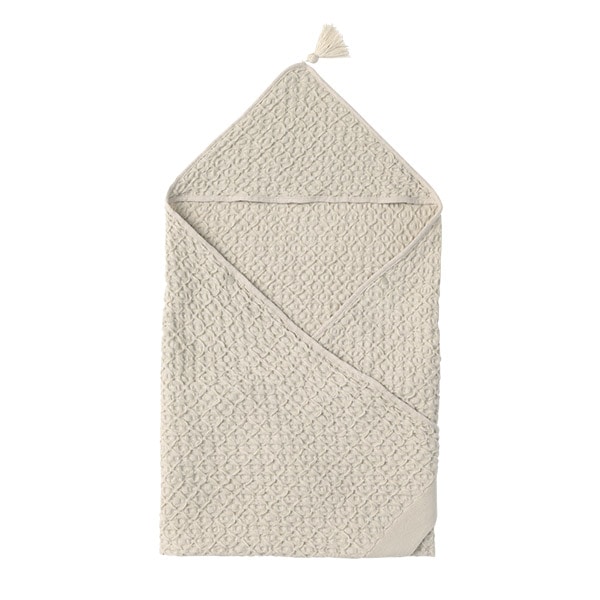 MARLMARL マールマール フード タオル / アイスグレー ｜ ブリベビ