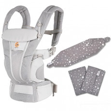 5ܺ缡ȯErgoBabyCarrier SG  ֥꡼ ѡ륰졼 ѥСդ3å / ȥ졼SGѥС+ѥåɡ