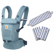 ErgoBabyCarrier SG ץ եȥեå 졼ȥ֥롼 ѥСդ3å / ͥӡȥ饤סSGѥС+ѥåɡ