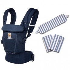 ErgoBabyCarrier SG ץ եȥեå ߥåɥʥȥ֥롼 ѥСդ3å / ͥӡȥ饤סSGѥС+ѥåɡ