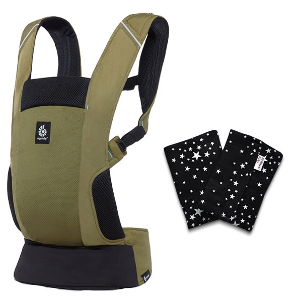 ErgobabyCarrier エルゴ アウェイ オリーブグリーン よだれパッド