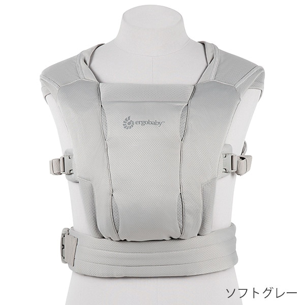 ErgoBabyCarrier エルゴベビーキャリア エンブレース SoftAir / ソフトグレー-ブリベビ BrilliantBaby 本店