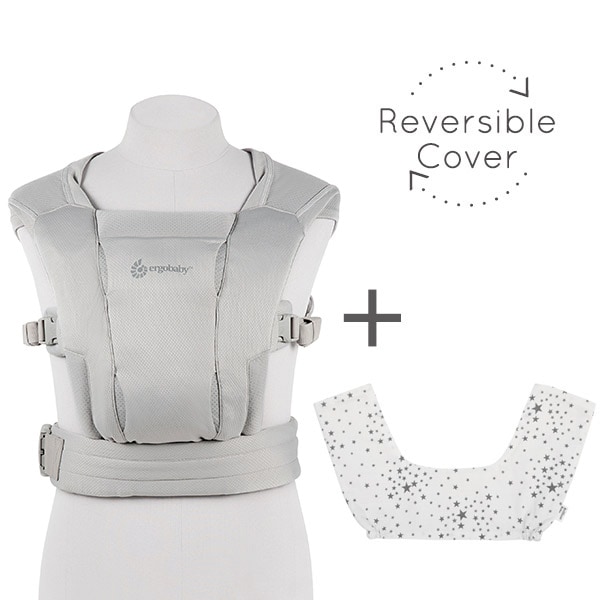 ErgoBabyCarrier ���르�٥ӡ�����ꥢ ����֥졼�� SoftAir ���եȥ��졼 / ���ѥ��С����å� / ������������ �ۥ磻�ȡ�����SG�����ѥ��С���