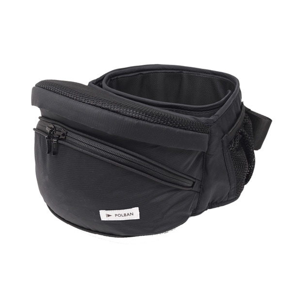 POLBAN MORE SLING SEAT ブラック ヒップシート 抱っこ紐 バッグ ダッコバッグ ヒップシート スリング 収納