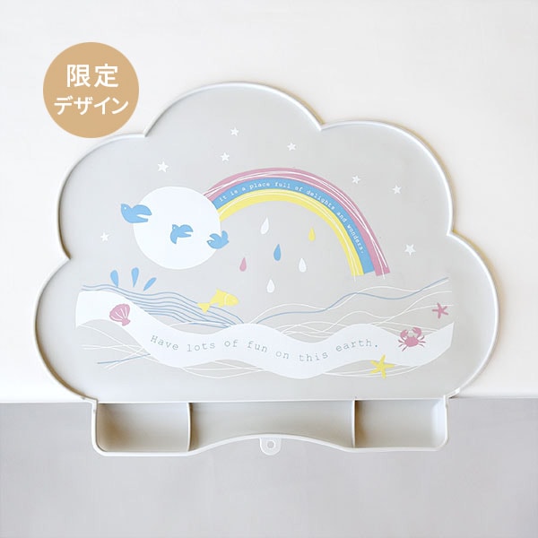 10mois× BrilliantBaby mamamanma お食事 シリコンマット レインボー