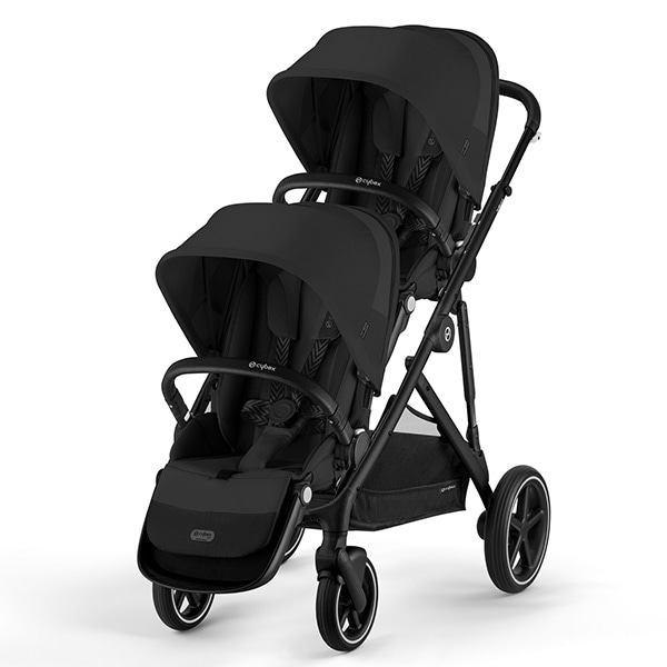 【東京・手渡し限定】cybex／ガゼルs 二人乗りベビーカー cybex サイベックス ガゼルS ベビーカー + シートユニットセット