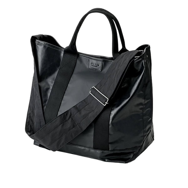 MATO byMARLMARL ブラック トートバッグ MATO by MARLMARL マトーバイマールマール オルカトートバッグ