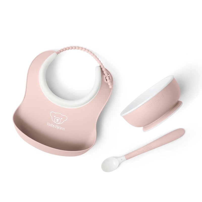 BabyBjorn ベビービョルン ベビーフィーディングセット / パウダーピンク 