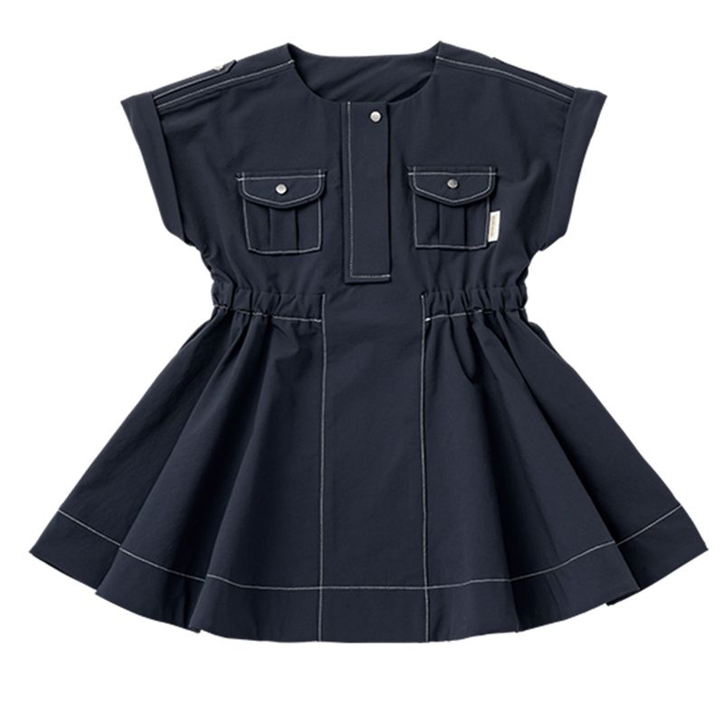 【美品】MARL MARL マールマール　ストライプサロペット　70-90 美品】MARL MARL マールマール ストライプサロペット 70-90