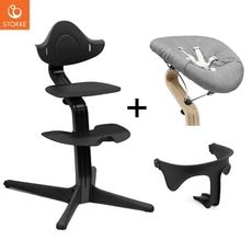 STOKKE ストッケ ノミチェア ＋ ニューボーンセット / オーク グレー