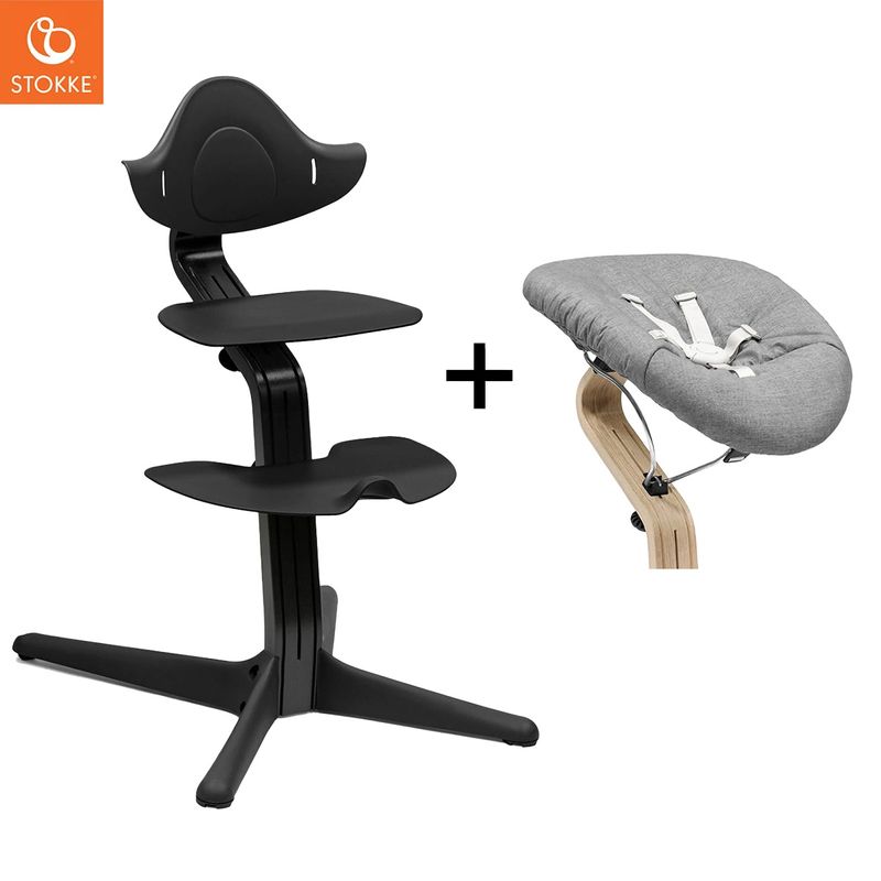 STOKKE ストッケ ノミチェア ＋ ニューボーンセット / ブラック
