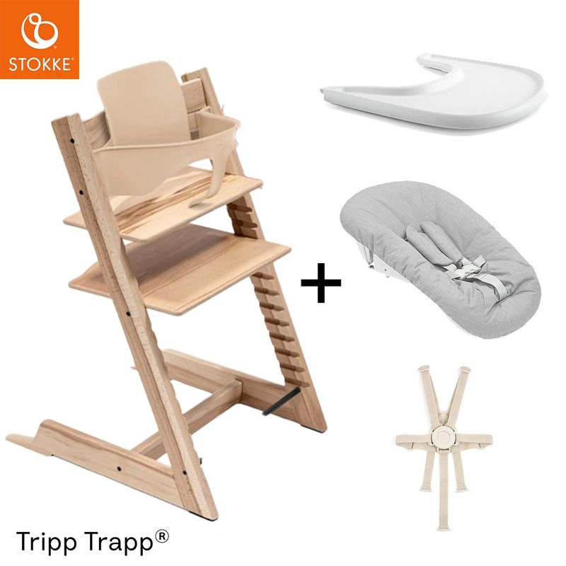 �����ָ��� ���å���� �ץ쥼����դ�����STOKKE ���ȥå� ��5 in1 ���������åȡ� �ȥ�åץȥ�å� + �˥塼�ܡ��󥻥å� + �٥ӡ����å� + �ϡ��ͥ� + �ȥ쥤 / �磻��ɥ��å�